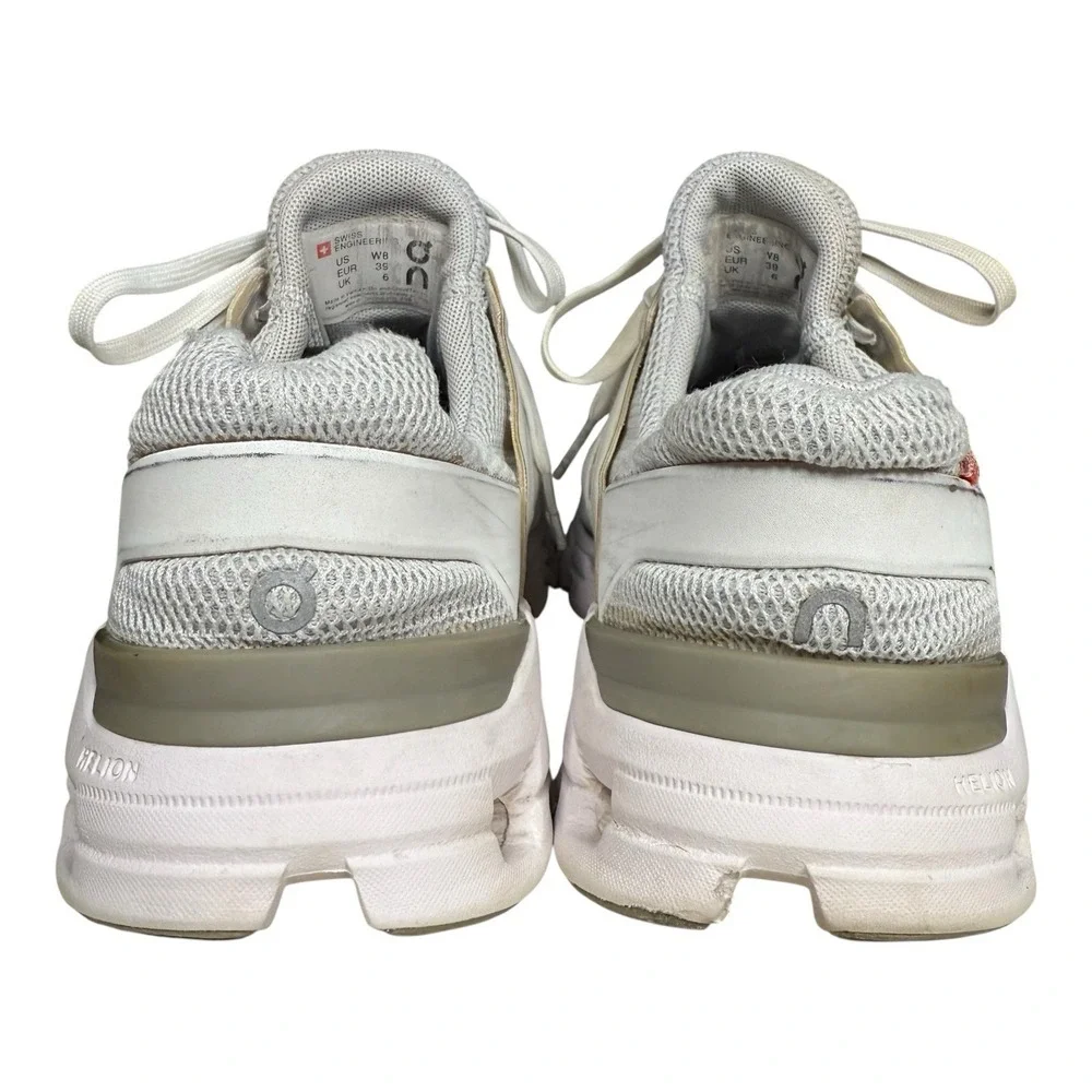 On Cloudswift 3 Swiss Engineering Women's Size 8 Running Shoes Frost White PICS!